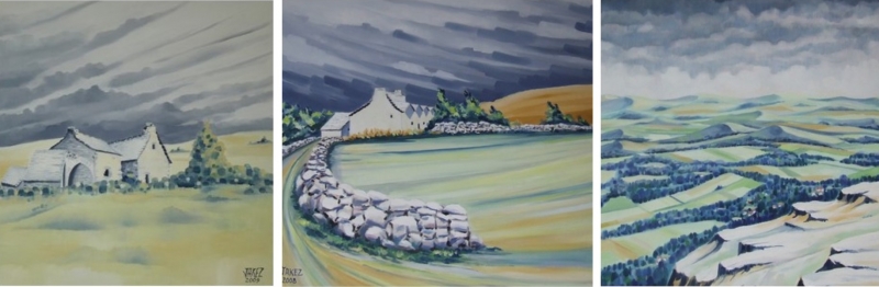 Sur les causses Sauveterre et Méjean