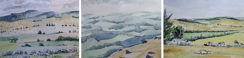 Les Cheyrouses - causse Sauveterre / Frepestel - causse Méjean / Causse Sauveterre