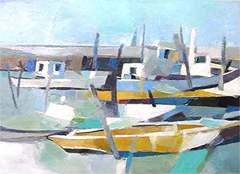 Petit port sauvage à Balaruc-le-Vieux (Gabriel di Ciccone)
